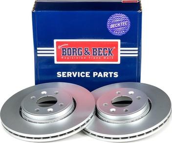 Borg & Beck BBD4219 - Тормозной диск autosila-amz.com