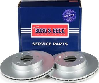 Borg & Beck BBD4285 - Тормозной диск autosila-amz.com
