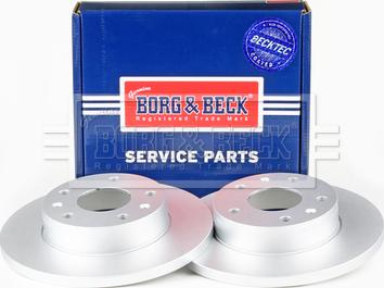 Borg & Beck BBD4223 - Тормозной диск autosila-amz.com