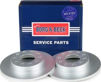 Borg & Beck BBD4273 - Тормозной диск autosila-amz.com