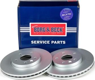 Borg & Beck BBD4796 - Тормозной диск autosila-amz.com