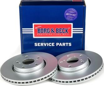 Borg & Beck BBD4745 - Тормозной диск autosila-amz.com