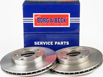 Borg & Beck BBD4718 - Тормозной диск autosila-amz.com