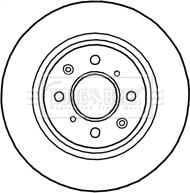 Borg & Beck BBD4786 - Тормозной диск autosila-amz.com