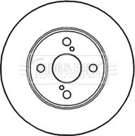 Borg & Beck BBD4783 - Тормозной диск autosila-amz.com