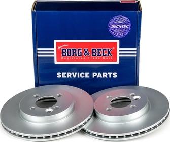 Borg & Beck BBD4732 - Тормозной диск autosila-amz.com