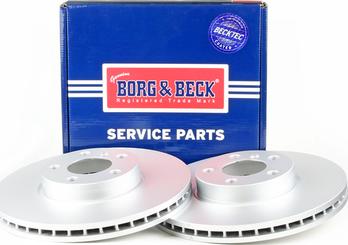 Borg & Beck BBD4725 - Тормозной диск autosila-amz.com