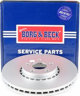 Borg & Beck BBD5903S - Тормозной диск autosila-amz.com