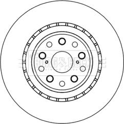 Kavo Parts BR-9526-C - Тормозной диск autosila-amz.com