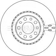 Borg & Beck BBD5930S - Тормозной диск autosila-amz.com