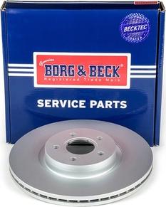 Borg & Beck BBD5925S - Тормозной диск autosila-amz.com