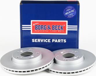 Borg & Beck BBD5489 - Тормозной диск autosila-amz.com