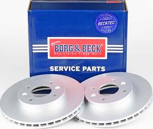 Borg & Beck BBD5549 - Тормозной диск autosila-amz.com