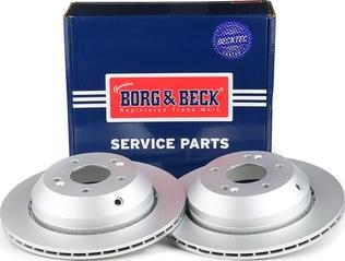 Borg & Beck BBD5545 - Тормозной диск autosila-amz.com