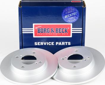 Borg & Beck BBD5543 - Тормозной диск autosila-amz.com