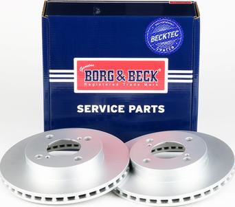 Borg & Beck BBD5542 - Тормозной диск autosila-amz.com