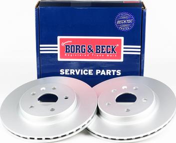Borg & Beck BBD5552 - Тормозной диск autosila-amz.com