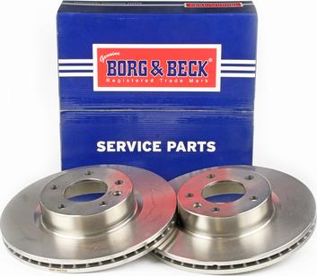Borg & Beck BBD5056 - Тормозной диск autosila-amz.com