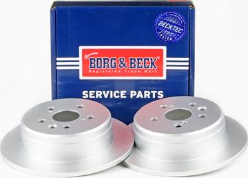 Borg & Beck BBD5031 - Тормозной диск autosila-amz.com
