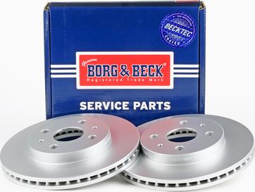 Borg & Beck BBD5182 - Тормозной диск autosila-amz.com