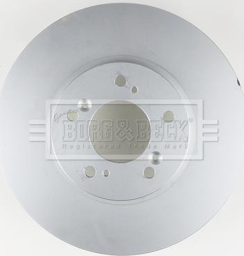 Borg & Beck BBD5129 - Тормозной диск autosila-amz.com