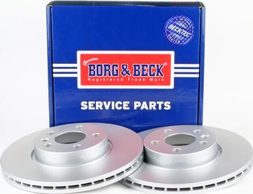 Borg & Beck BBD5121 - Тормозной диск autosila-amz.com