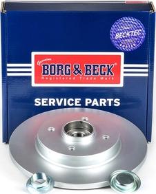 Borg & Beck BBD5842S - Тормозной диск autosila-amz.com