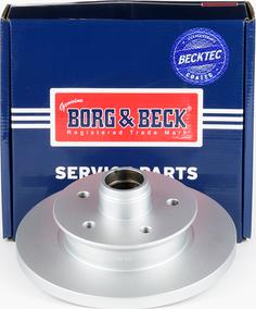 Borg & Beck BBD5857S - Тормозной диск autosila-amz.com