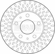 Borg & Beck BBD5805S - Тормозной диск autosila-amz.com