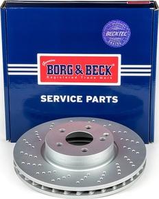 Borg & Beck BBD5811S - Тормозной диск autosila-amz.com