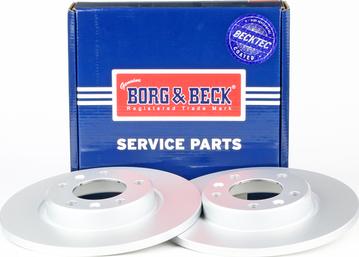 Borg & Beck BBD5350 - Тормозной диск autosila-amz.com