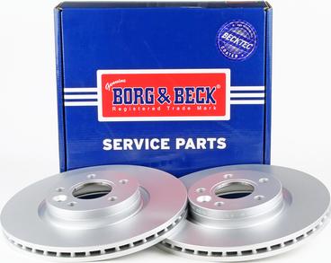 Borg & Beck BBD5305 - Тормозной диск autosila-amz.com