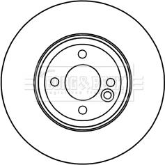 Ferodo DDF2126C-1 - Тормозной диск autosila-amz.com