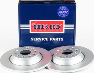 Borg & Beck BBD5331 - Тормозной диск autosila-amz.com