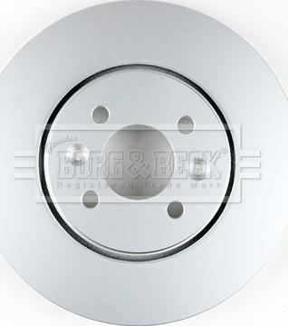 Borg & Beck BBD5329 - Тормозной диск autosila-amz.com