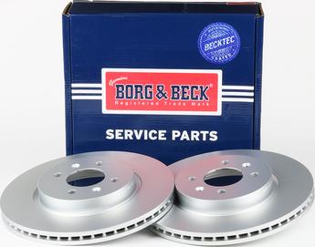 Borg & Beck BBD5243 - Тормозной диск autosila-amz.com