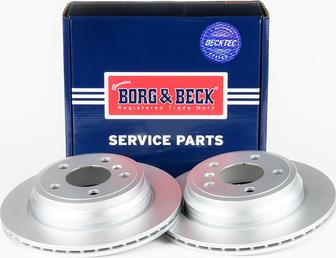 Borg & Beck BBD5259 - Тормозной диск autosila-amz.com