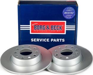 Borg & Beck BBD5200 - Тормозной диск autosila-amz.com