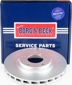 Borg & Beck BBD5709S - Тормозной диск autosila-amz.com