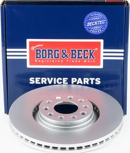 Borg & Beck BBD5734S - Тормозной диск autosila-amz.com