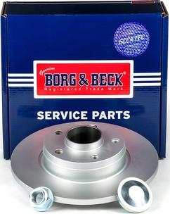 Borg & Beck BBD5772S - Тормозной диск autosila-amz.com