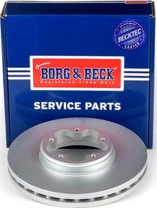 Borg & Beck BBD6066S - Тормозной диск autosila-amz.com