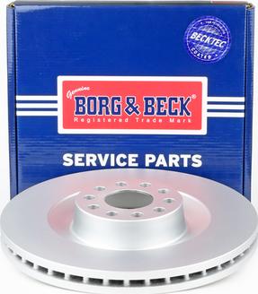 Borg & Beck BBD6009S - Тормозной диск autosila-amz.com