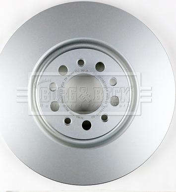 Borg & Beck BBD6011S - Тормозной диск autosila-amz.com
