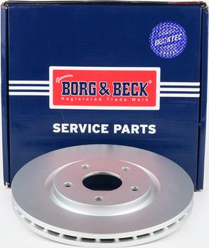 Borg & Beck BBD6084S - Тормозной диск autosila-amz.com