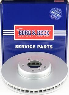 Borg & Beck BBD6037S - Тормозной диск autosila-amz.com