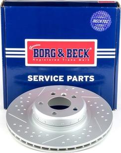 Borg & Beck BBD6169S - Тормозной диск autosila-amz.com