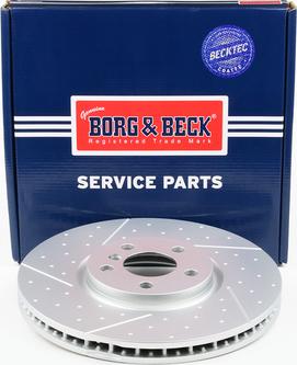 Borg & Beck BBD6232S - Тормозной диск autosila-amz.com