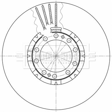 Borg & Beck BBD32657 - Тормозной диск autosila-amz.com