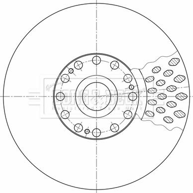 Borg & Beck BBD32629 - Тормозной диск autosila-amz.com